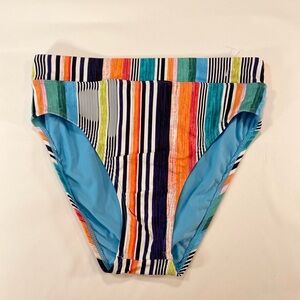 Next By‎ Athena Women's
Saltwater Stripe Platform High
Waist Swim Bottom